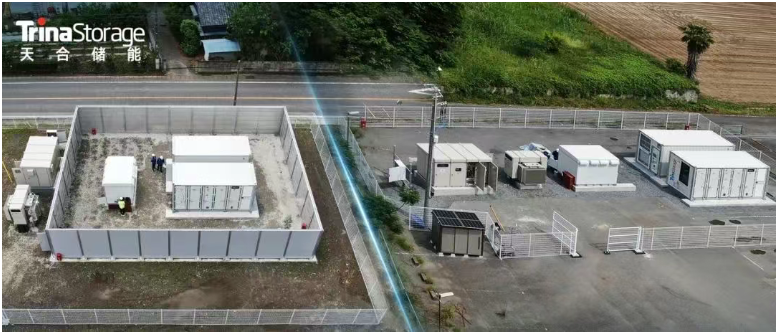 日本首批！天合儲能兩座電站三周極速交付